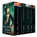 Alexandre Dumas 5 Book Collection Box Set | Classic Adventure Fiction (Ten Years Later, The Man in the Iron Mask, Twenty Years After, The Three Musketeers, The Count of Monte Cristo)
