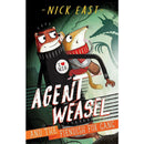 Agent Weasel Series 3 Book Set by Nick East – Fiendish Fox Gang, Dr Snow & Robber King Kids Adventure