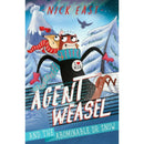 Agent Weasel Series 3 Book Set by Nick East – Fiendish Fox Gang, Dr Snow & Robber King Kids Adventure