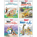Asterix Series 8 Collection Books 36–39 4 Books Set – Classic Comic Adventure Collection