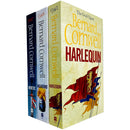 Bernard Cornwell Grail Quest 3 Books Collection Set | Epic Medieval Historical Fiction - Vagabond, Harlequin, Heretic