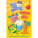 Billy and the Mini Monsters 6 Books Collection Set by Zanna Davidson SERIES 1 (Monsters go to School, on a Plane, In the Dark, Go to a Party! and More)