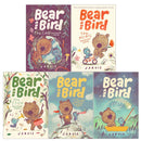 Bear and Bird Series 5 Book Collection Set by Jarvis (The Picnic, The Stars, The Adventure, The Stick, The Cave)