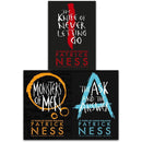 Chaos Walking Trilogy Series Collection by Patrick Ness 3 Books Set (The Knife of Never Letting Go, The Ask and the Answer, Monsters of Men)