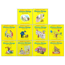 The Curious George Collection Series 10 Books Box Set – Fire-Fighters, Birthday Surprise, Dinosaur & Fun Adventure Stories for Kids