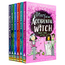 Diary of an Accidental Witch Series 6 Books Collection Set by Honor Cargill & Perdita Cargill – Flying High, Ghostly Getaway & Magical Adventure Stories for Kids
