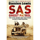 Damien Lewis 3 Books Collection Set (The Ministry of Ungentlemanly Warfare, SAS Ghost Patrol, SAS Nazi Hunters)
