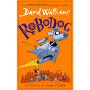 David Walliams 4 Books Collection Set (Awful Auntie, Grandpa’s Great Escape, Bad Dad, Robodog)