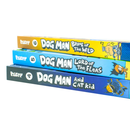 Dog Man: The Cat Kid Collection Books 4–6 Set by Dav Pilkey – Graphic Adventure Collection for Kids