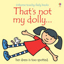 Usborne That’s Not My Girls 5 Books Collection Set – Princess, Baby Girl, Dolly, Fairy & Mermaid | Touchy-Feely Board Books for Babies & Toddlers by Fiona Watt