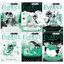 World of Isadora Moon Emerald Series 6 Books Collection Set – (Magic Shell, Lost Treasure, New Arrival, Sea Dragon, Sea Sprites, Runway Royal)