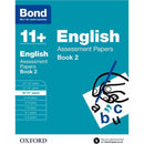 Bond 11+ English, Maths, Verbal Reasoning & Non-Verbal Reasoning 4 Books Set Ages 10-11+ Inc Assessment and Tests Book 2