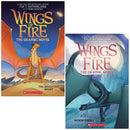 Wings of Fire The Graphic Novel 2 Books Collection Set - The Brightest Night & Moon Rising