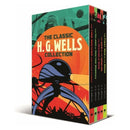 Classic H.G. Wells 5 Book Box Set by H. G. Wells – War of the Worlds & Sci-Fi Classics Collection