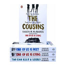 Karen McManus 4 Books Collection Set - One Of Us Is Lying, One Of Us Is Next, Two Can Keep a Secret, The Cousins