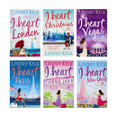 I Heart Series – 6 Book Collection Set by Lindsey Kelk | I Heart New York, Hollywood, Paris, Vegas, London & Christmas | Romantic Comedy Fiction
