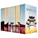 The Novels of the Asian Saga Series – 6 Books Collection Set by James Clavell | Shōgun, Tai-Pan, Gai-Jin, King Rat, Noble House & Whirlwind - Historical Fiction