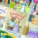 My First Fairytale Childrens Classic 10 Picture Books Collection Set – Aladdin, Beauty & The Beast, Puss in Boots, Jack & The Beanstalk, Hansel & Gretel & More – Storybooks for Kids Ages 3–7