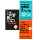 Mark Manson 3 Book Set – Subtle Art, Journal & Everything Is F*cked Collection