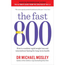 Dr Michael Mosley 5 Books Collection Set (Fast Exercise, Fast 800, Fast 800 Health Journal, Fast 800 Keto, Fast Asleep)