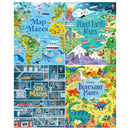 Usborne Mazes Series 4 Books Collection Set | Maps, Planet Earth, Spy & Dinosaur Mazes - Educational Maze Activity Set for Children