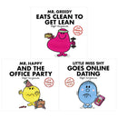 Mr Men & Little Miss for Grown Ups 3 Book Set by Roger Hargreaves – Humorous Gift Collection