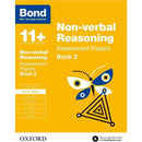 Bond 11+ English, Maths, Verbal Reasoning & Non-Verbal Reasoning 4 Books Set Ages 10-11+ Inc Assessment and Tests Book 2