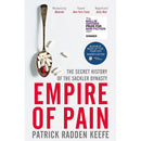 Patrick Radden Keefe 3 Books Collection Set (Rogues, The Snakehead, Empire of Pain)
