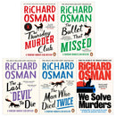 Thursday Murder Club & We Solve Murders 5 Books Collection Set by Richard Osman – Crime Mystery Collection