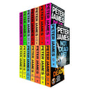Roy Grace Series Books 1–15 Collection 15 Books Set by Peter James – Dead Simple, Looking Good Dead & Crime Thriller Collection