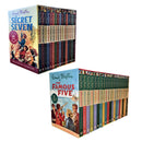 Enid Blyton Famous Five & Secret Seven 37 Book Set – Classic Adventure Series Collection for Kids