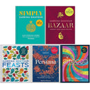Sabrina Ghayour 5 Book Set – Persiana, Bazaar, Feasts, Sirocco & Simply Cookbook Collection