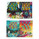 Super Happy Magic Forest 4 Book Set by Matty Long – Humongous Fungus, Portals of Panic & Adventure Collection