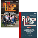 The Repair Shop Tales from the Workshop of Dreams & The Repair Shop A Make Do and Mend Handbook By Karen Farrington 2 Books Collection Set