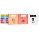 Numberblocks 12 Mini Board Books Carry Case – Learn Numbers Early Learning Preschool Collection