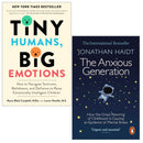 Tiny Humans, Big Emotions and The Anxious Generation 2 Books Collection Set