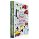 Usborne Wipe Clean Activities 6 Books Collection Set by Kirsteen Robson – Dinosaur, Mermaid & Fun Educational Activity Collection for Kids