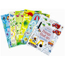Usborne Wipe Clean Activities 6 Books Collection Set by Kirsteen Robson – Dinosaur, Mermaid & Fun Educational Activity Collection for Kids