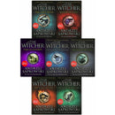 The Witcher Series by Andrzej Sapkowski – 8 Books Collection Set | The Last Wish, Sword of Destiny, Blood of Elves, Time of Contempt, Baptism of Fire, Tower of the Swallow, Lady of the Lake & Season of Storms