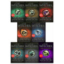 The Witcher Series by Andrzej Sapkowski – 8 Books Collection Set | The Last Wish, Sword of Destiny, Blood of Elves, Time of Contempt, Baptism of Fire, Tower of the Swallow, Lady of the Lake & Season of Storms