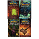 World of Warcraft Series 4 Books Collection Set (Beyond the Dark Portal, Stormrage, The Shattering, Dawn of the Aspects)
