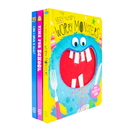 Very Hungry Worry Monsters Touch & Feel 3 Book Set – Sensory & Emotional Wellbeing Books for Toddlers