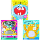 Very Hungry Worry Monsters Touch & Feel 3 Book Set – Sensory & Emotional Wellbeing Books for Toddlers