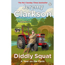 Diddly Squat Series 5 Books Collection Set By Jeremy Clarkson (A Year On The Farm, ‘Til The Cows Come Home, Pigs Might Fly, Home to Roost, The Farmer's Dog)