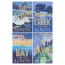 The Summer Suspense Mysteries Series by LJ Ross 4 Books Collection Set (The Cove, The Creek, The Bay and The Haven)