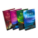 Nora Roberts The Donovan Legacy Series – 4 Books Collection Set | Paranormal Romance Family Saga - Captivated, Entranced, Charmed, and Enchanted