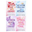Hardy Billionaires Series 4 Book Collection Set by Shain Rose – Between Desire and Denial & Contemporary Romance Collection