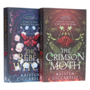 The Crimson Moth Series 2 Books Collection Set By Kristen Ciccarelli (The Crimson Moth and The Rebel Witch)