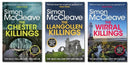 DI Ruth Hunter Series 3 Books Collection Set (Books 18-20) By Simon McCleave (The Chester Killings, The Llangollen Killings, The Wirral Killings)
