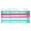 The Puckboys Series by Saxon James and Eden Finley 4 Books Collection Set (Egotistical Puckboy, Irresponsible Puckboy, Shameless Puckboy and Charming Puckboy)